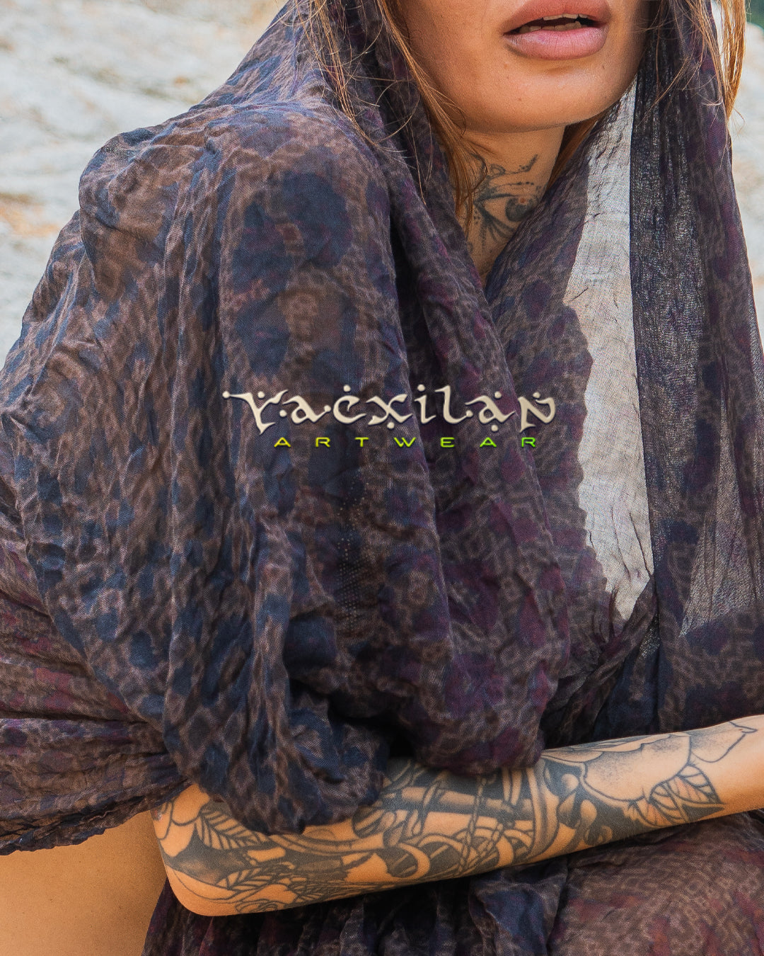 Scarf / Pareo Bamboo - LEOPARDUS LAGARTIKA